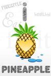 I Love Pineapple Theme with Pineapple and Text